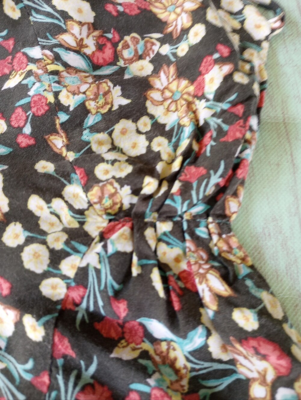 O'NEILL High Low Sundress Spaghetti Straps Floral Beachwear Dress XS - Picture 9 of 11
